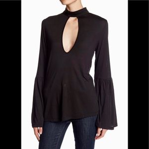 Haute Hippie Keyhole Top